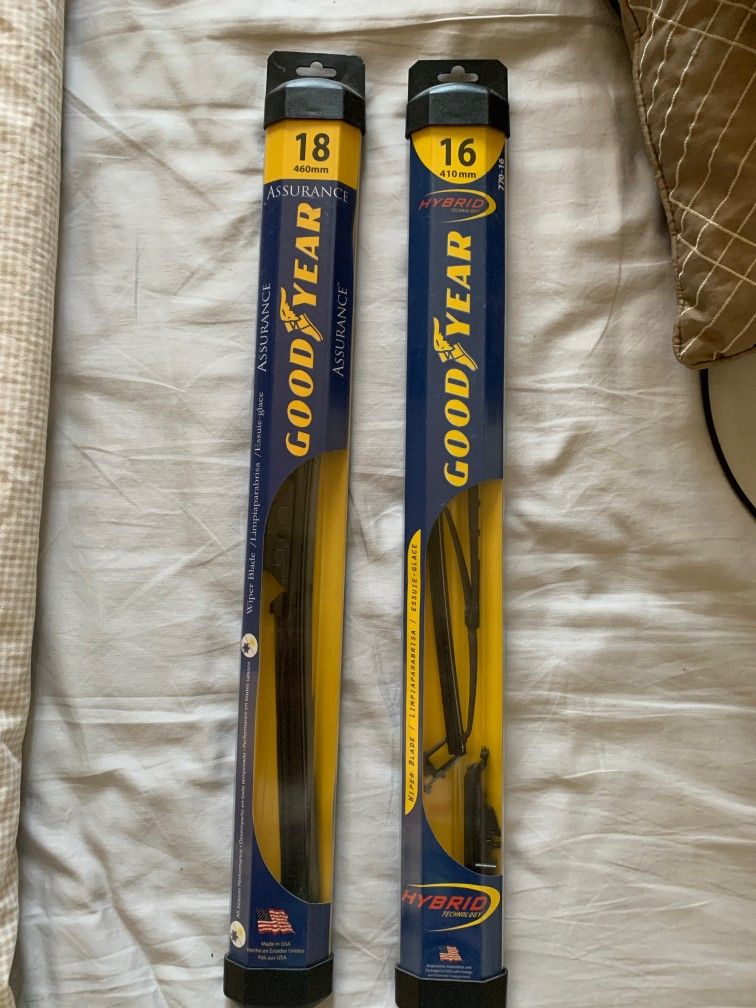 New Windshield Wipers