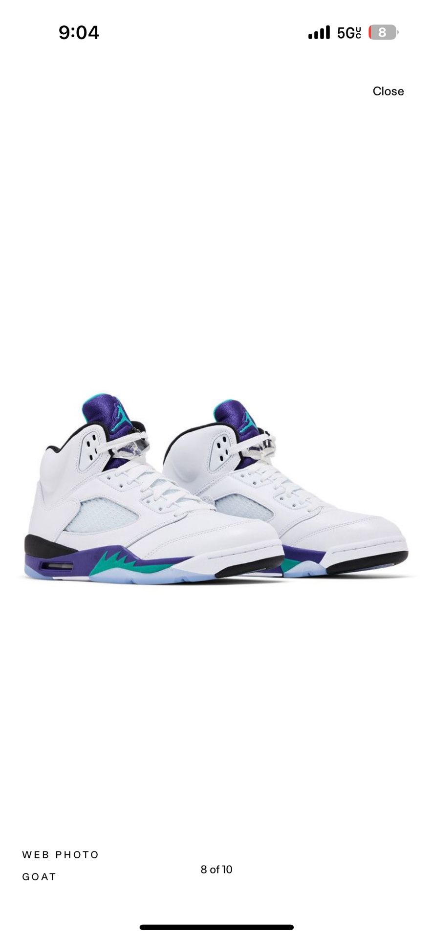 Jordan 5 Retro “Grape”