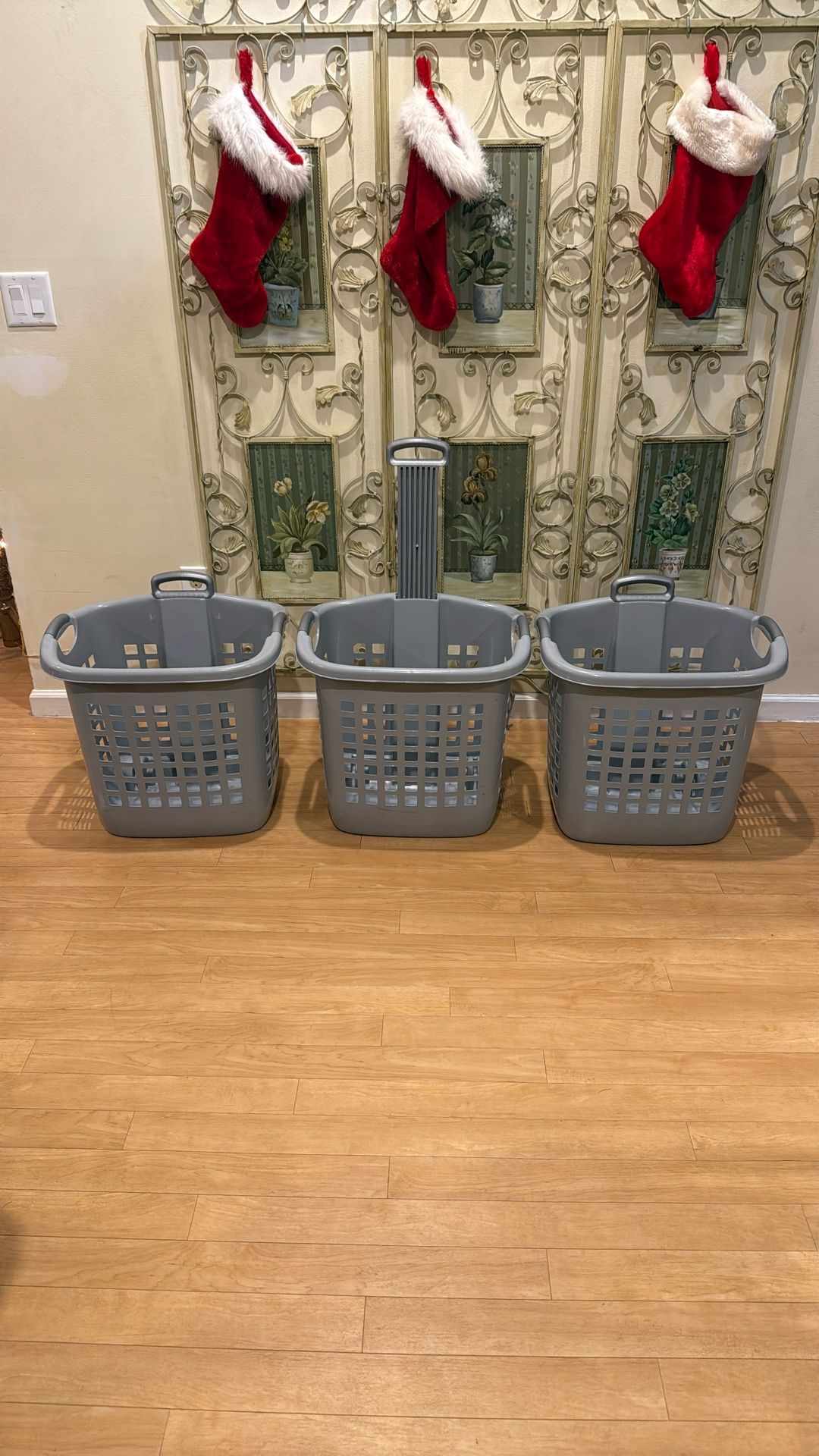 Wheeled Laundry Basket