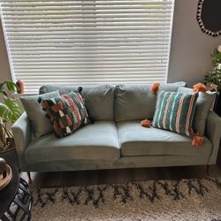 Mint Green Sofa