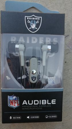 Raiders Ear Buds