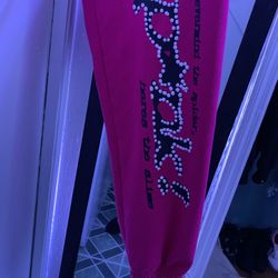 Pink Sweatpants with "punk!" 