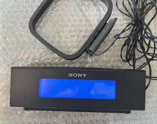 Excellent Sony Dream Machine ICF-C707 Clock Radio Nature Sounds FM, AM W/Ant