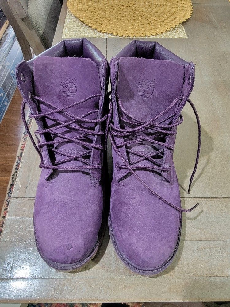 Purple Timberlands 