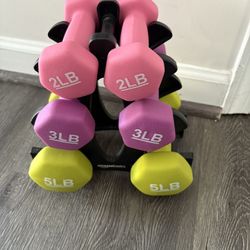 Dumbbells + Yoga Mat