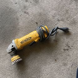 DeWalt 11k RPM Angle Grinder 