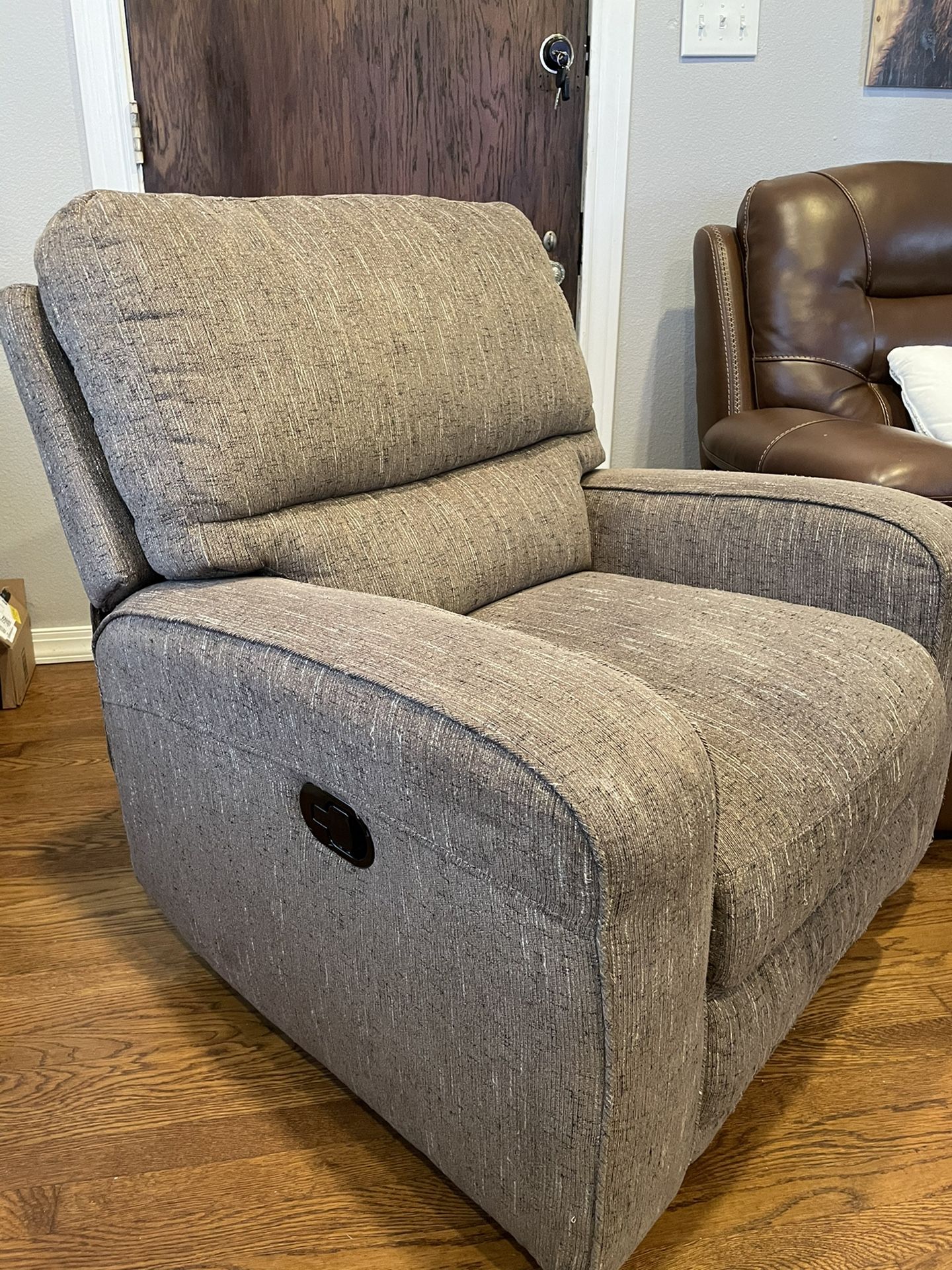 Basset Manual Recliner Sofa/couch for Sale in San Antonio, TX OfferUp
