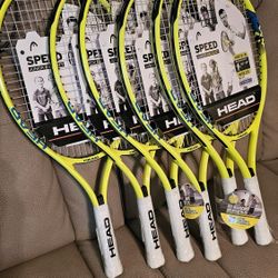 Head Junior Tennis Racket Racquet Speed 23 Strung Grip 3 3/4" New $25 Each or $20 each for 2 or more