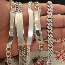 Esclavas De Plata Italiana 925