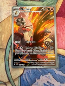 Blaziken Pokemon Destined Rivals