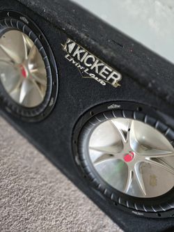 Kickers Subwoofers With Ported Box 130 Obo