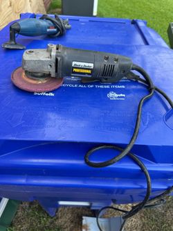 Black & Decker hand grinder