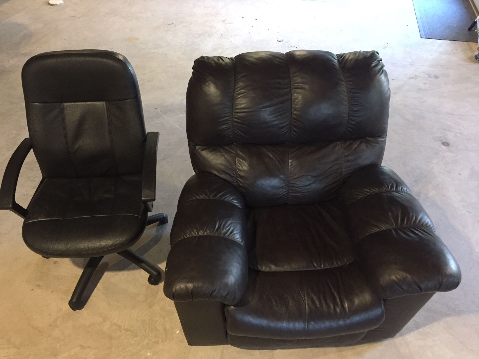 FREE - Recliner and computer chair
