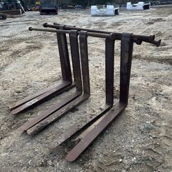 Hook On Backhoe Skip Loader Forks 