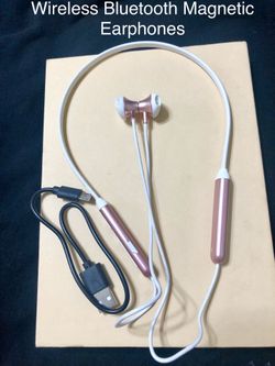 Wireless Bluetooth magnetic earphones