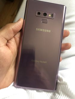 Samsung Galaxy note 9