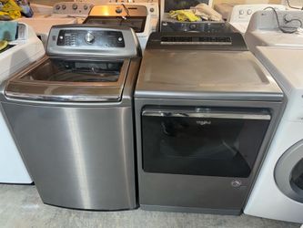 Kenmore Washer and Whirlpool gas dryer working 3 Month Warranty we Deliver