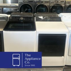 LG Top Load Washer and Electric Dryer Set