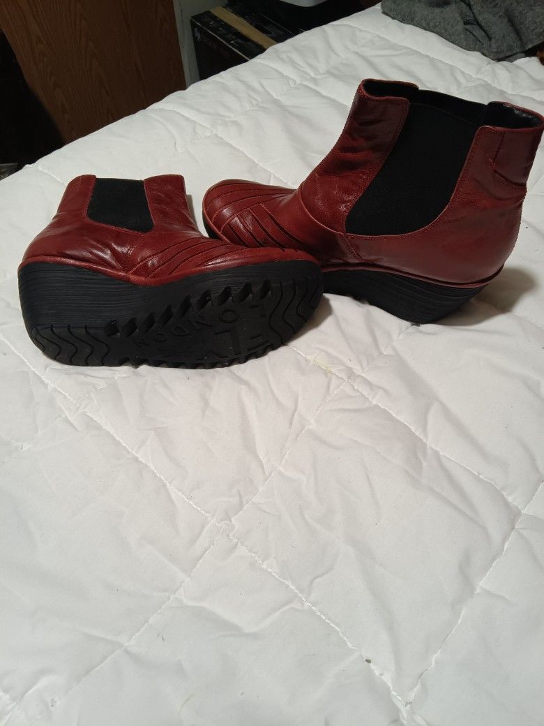 Fly London Booties.. Size 8.5