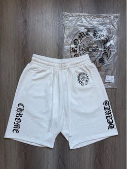 Chromehearts white shorts