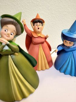 Sleeping Beauty Collectibles - The 3 Good Fairies