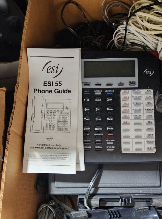 ESI Digital Phones & Communications Server
