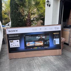 77” Sony bravía 8 4k oled hdr tv 