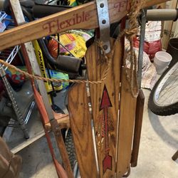 Antique Flexible Flyer Sled