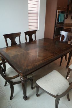 Wood Dining Room Set