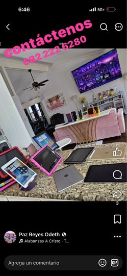 $135 iPad 5ta generation. Desbloqueado si