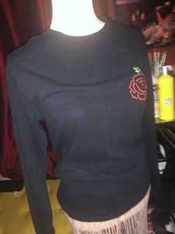 Women’s Rose&skull long-sleeve