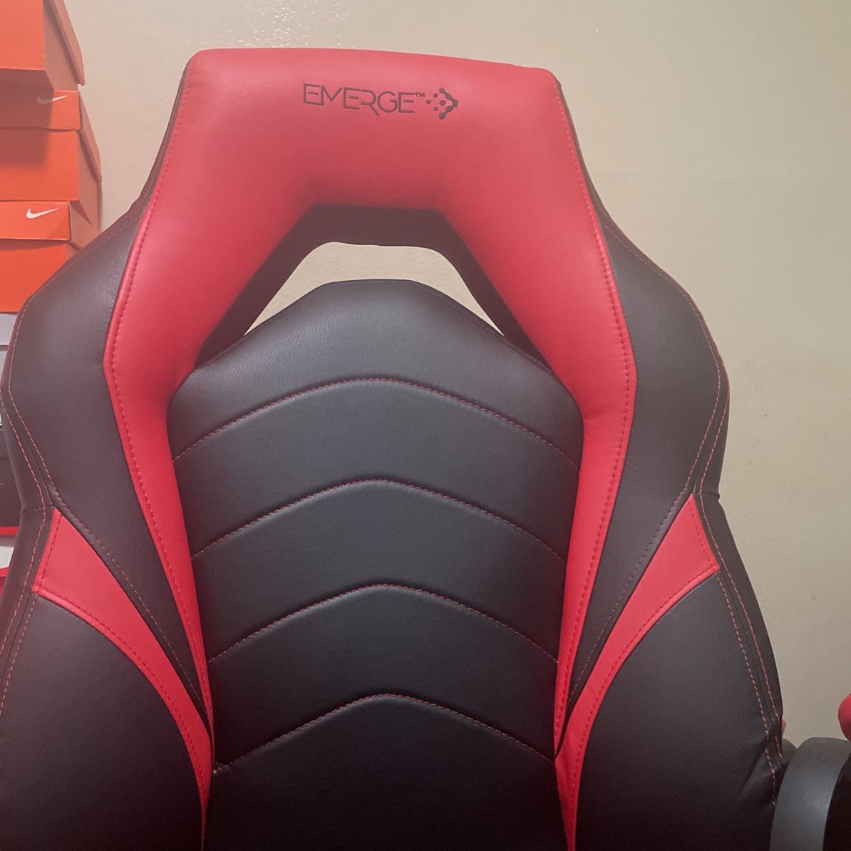 Emerge Gaming Chair Black And Red 