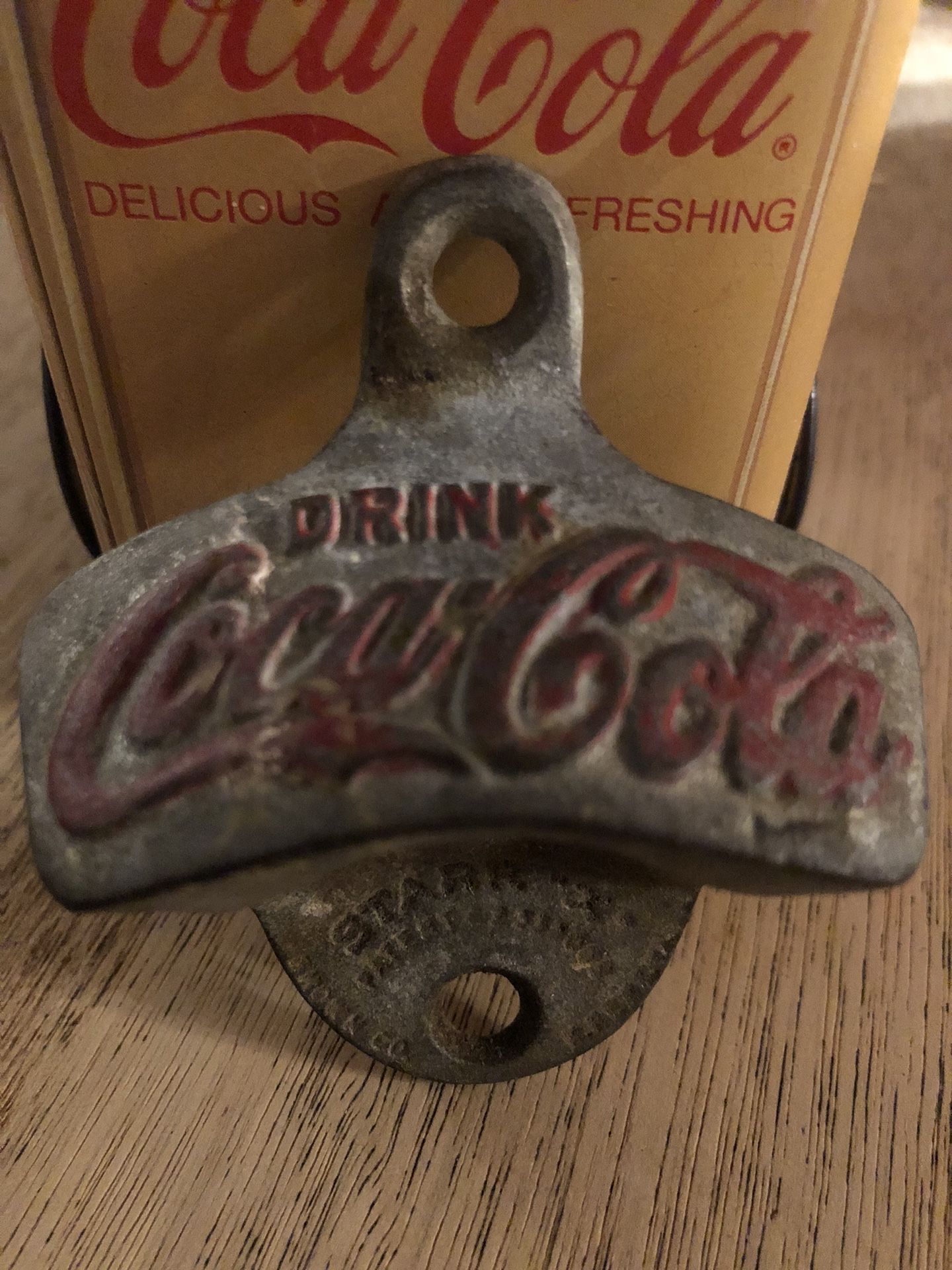 Drink Coca Cola Opener & Tins