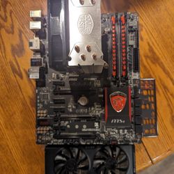 Intel EVGA MSI Computer Compinents