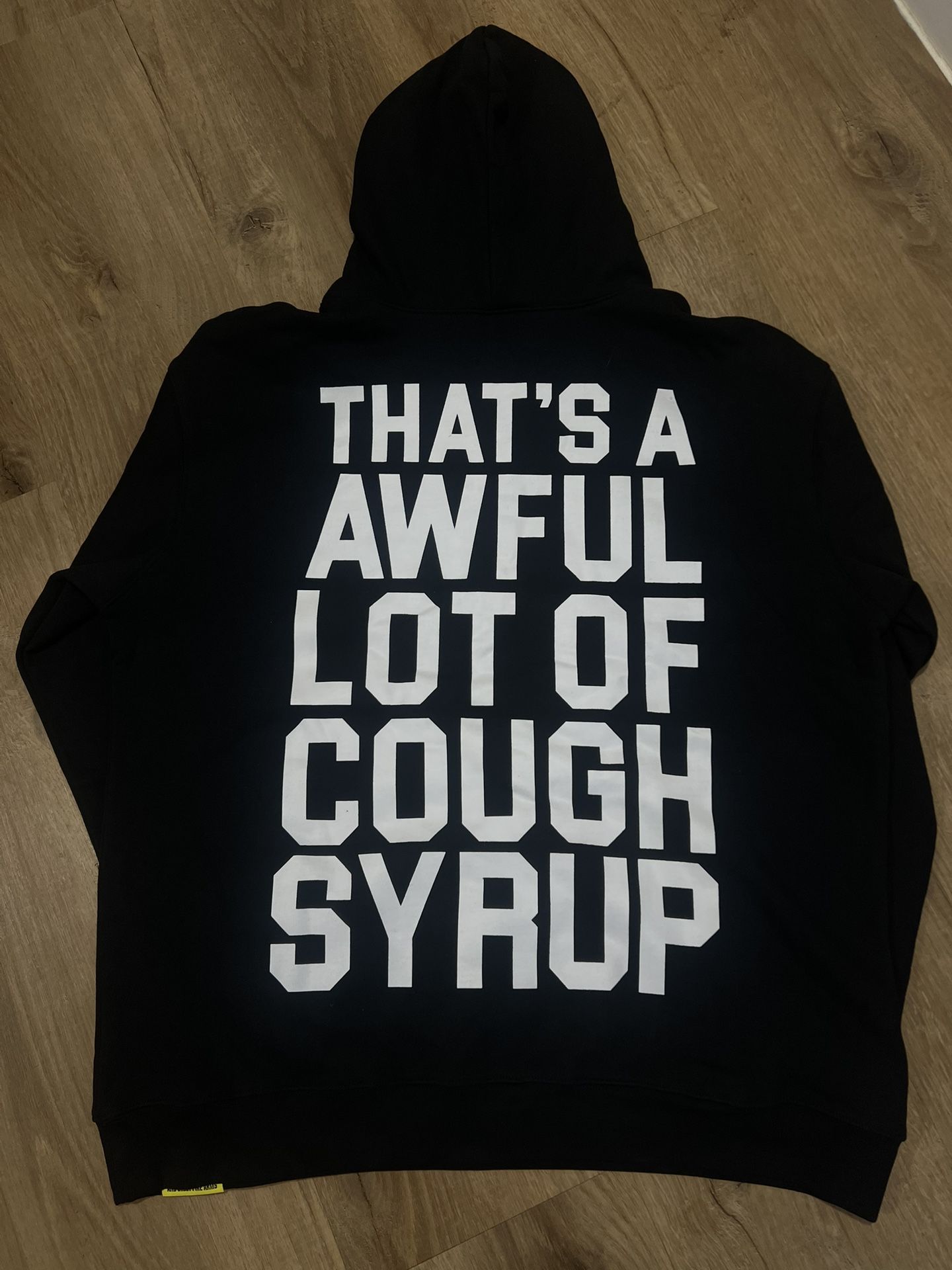 Awful Lot of Cough Syrup Sweater