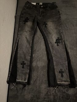 Chrome heart jeans