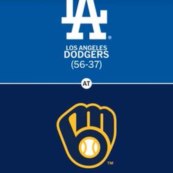 DODGERS VS BREWERS 