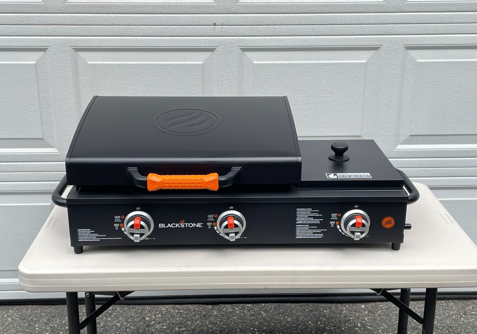 Blackstone Griddle 22” with Side Burner