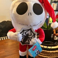 Nightmare Before Christmas Jack Santa Greeter New