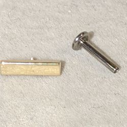 BVLA 14K Yellow Gold Piercing w/ Titanium Post