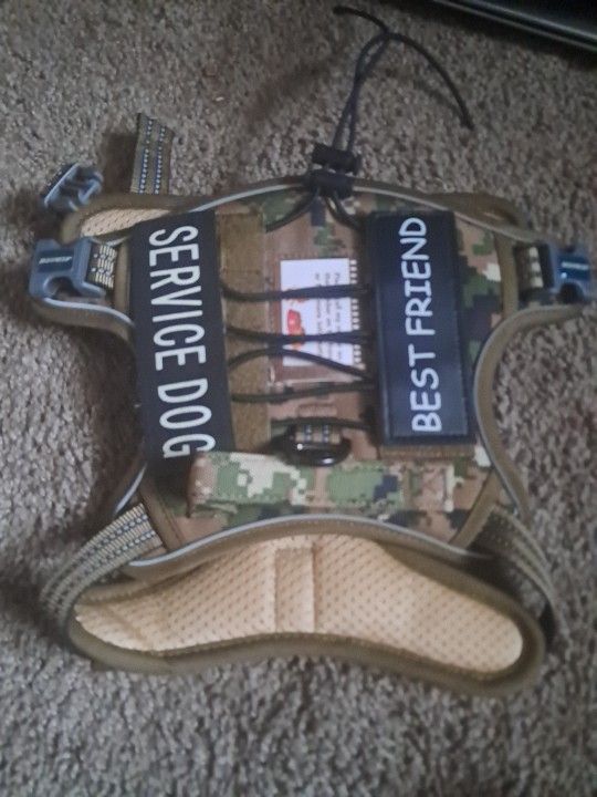 Size Small Camo Dog Vest