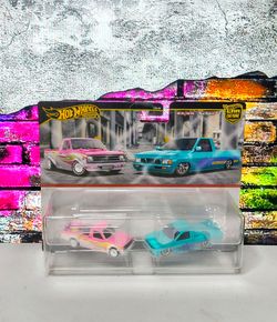 Hot Wheels 2024 Car Culture Twin 2 Packs Mix 4 # Datsun Sunny & Nissan Hardbody