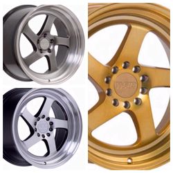 F1R 18 inch 5x100 5x120 5x114 (only 50 down payment/ no credit check )