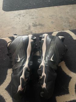 Nike Alpha Cleats Black and White
