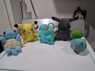 Selling these Pokemon plush. good condition.