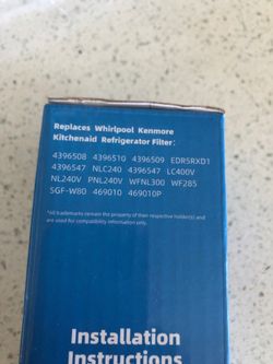 Refrigerator water filter