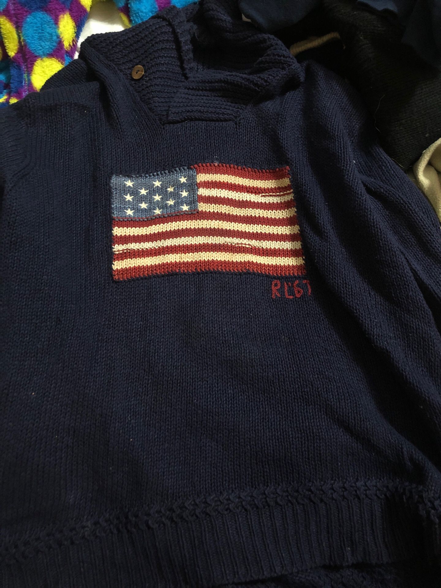 Polo Ralph Lauren Men’s XL Flag Knit