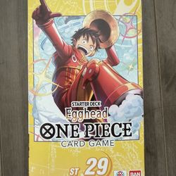 One Piece Card Game Card Game Starter Deck - ST-29 Egghead
