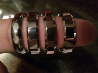 elegant tungsten rings