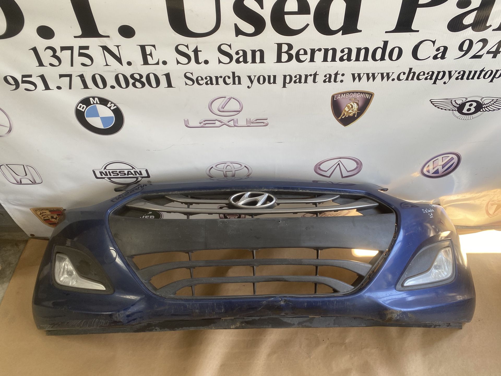 2013-2014 Hyundai Elantra GT Front Bumper OEM